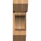 Ekena Millwork Legacy Slat Smooth Bracket w/ Offset Brace, Western Red Cedar, 7 1/2"W x 22"D x 22"H BKT0806X22X22LEC06SWR - alternate 3